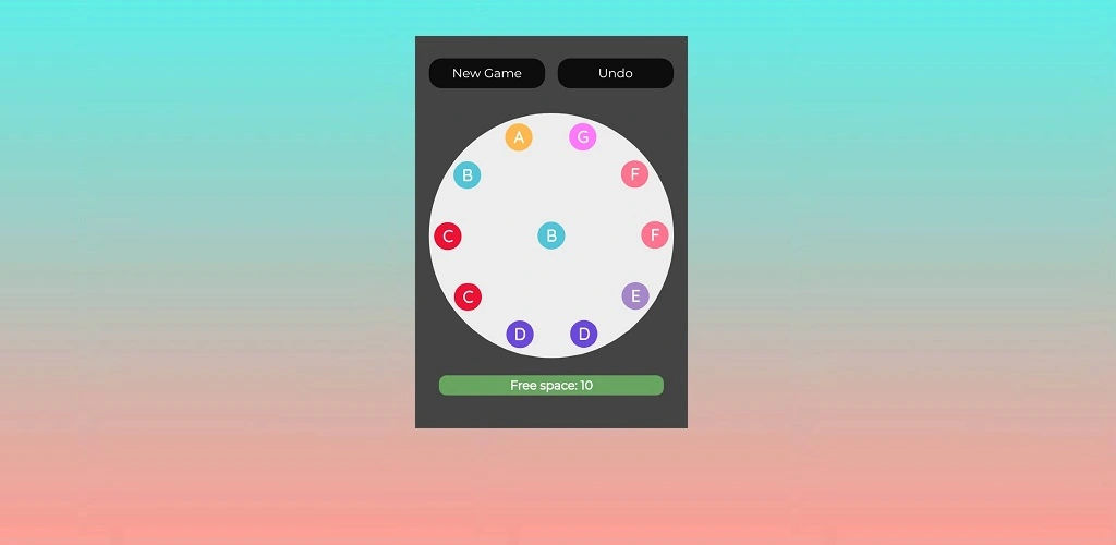 Letter Ring Puzzle Game